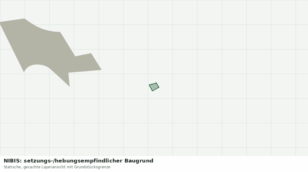 Statische Kartenansicht: NIBIS: setzungs-/hebungsempfindlicher Baugrund