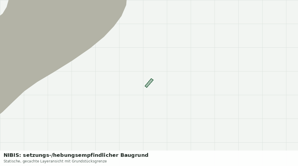 Statische Kartenansicht: NIBIS: setzungs-/hebungsempfindlicher Baugrund