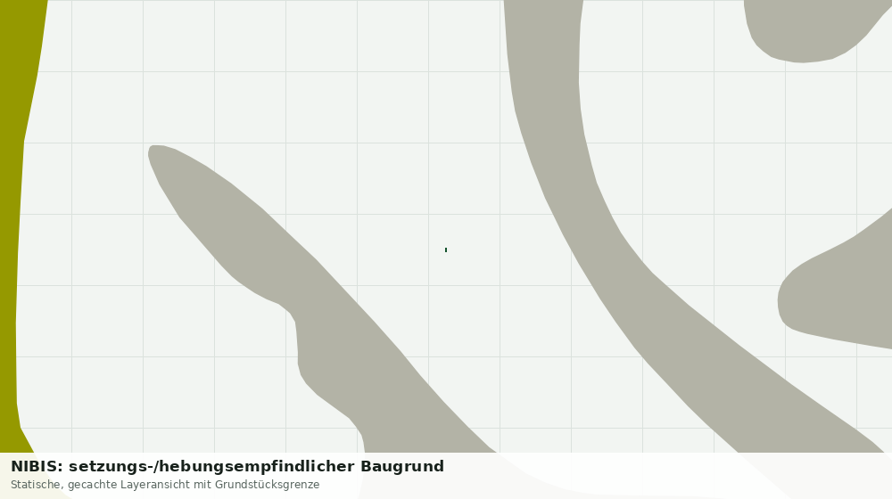 Statische Kartenansicht: NIBIS: setzungs-/hebungsempfindlicher Baugrund
