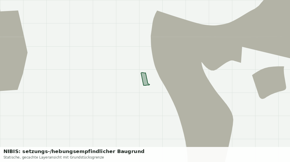 Statische Kartenansicht: NIBIS: setzungs-/hebungsempfindlicher Baugrund