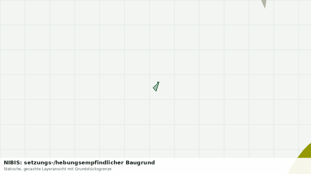 Statische Kartenansicht: NIBIS: setzungs-/hebungsempfindlicher Baugrund