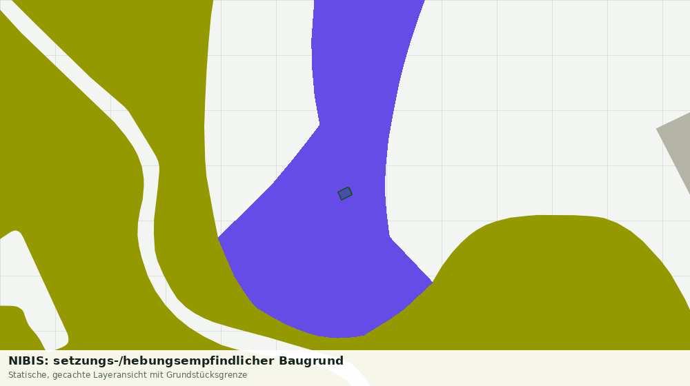Statische Kartenansicht: NIBIS: setzungs-/hebungsempfindlicher Baugrund