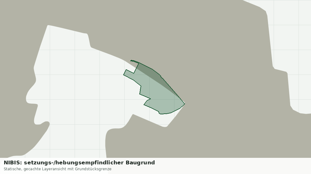 Statische Kartenansicht: NIBIS: setzungs-/hebungsempfindlicher Baugrund