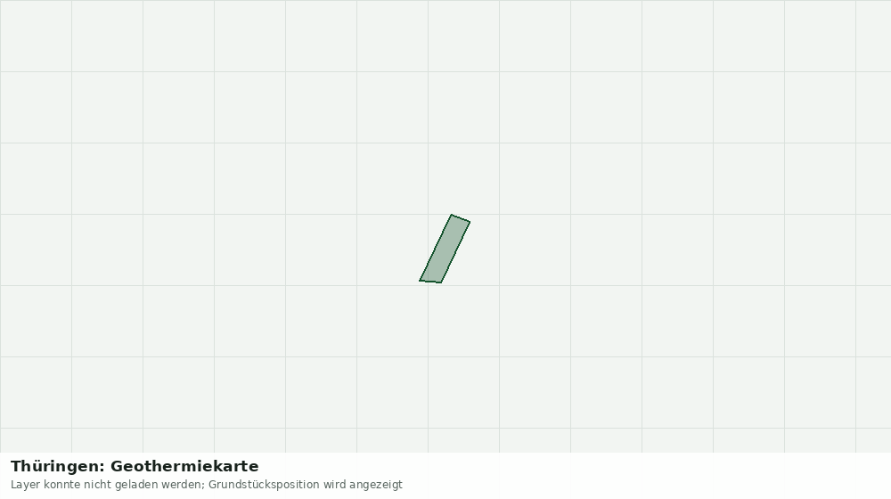 Statische Kartenansicht: Thüringen: Geothermiekarte