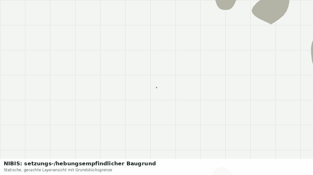 Statische Kartenansicht: NIBIS: setzungs-/hebungsempfindlicher Baugrund