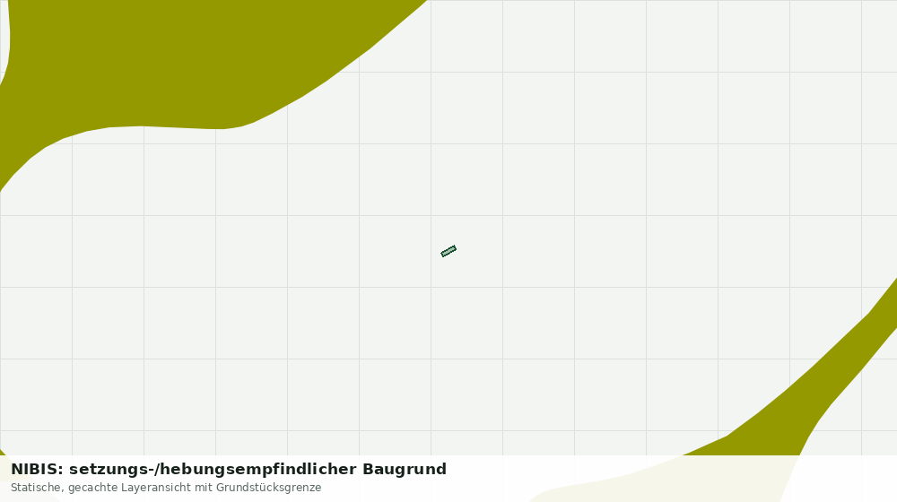 Statische Kartenansicht: NIBIS: setzungs-/hebungsempfindlicher Baugrund