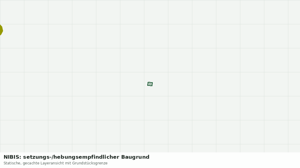 Statische Kartenansicht: NIBIS: setzungs-/hebungsempfindlicher Baugrund