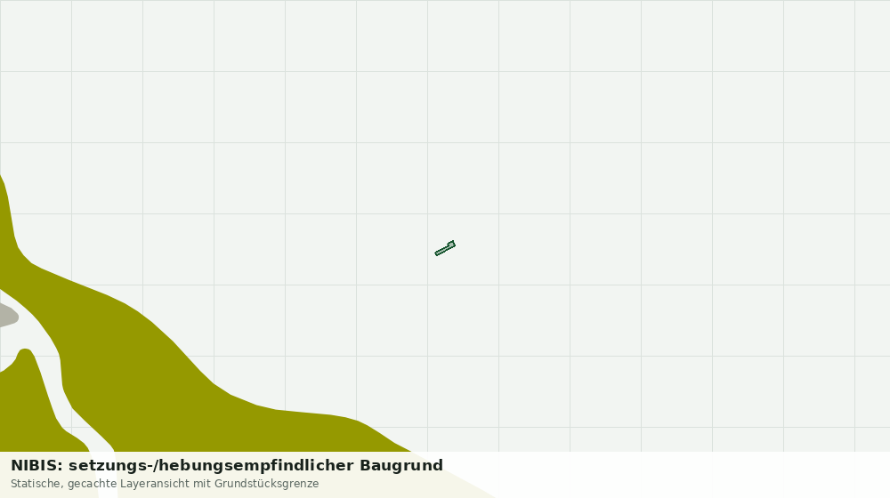 Statische Kartenansicht: NIBIS: setzungs-/hebungsempfindlicher Baugrund