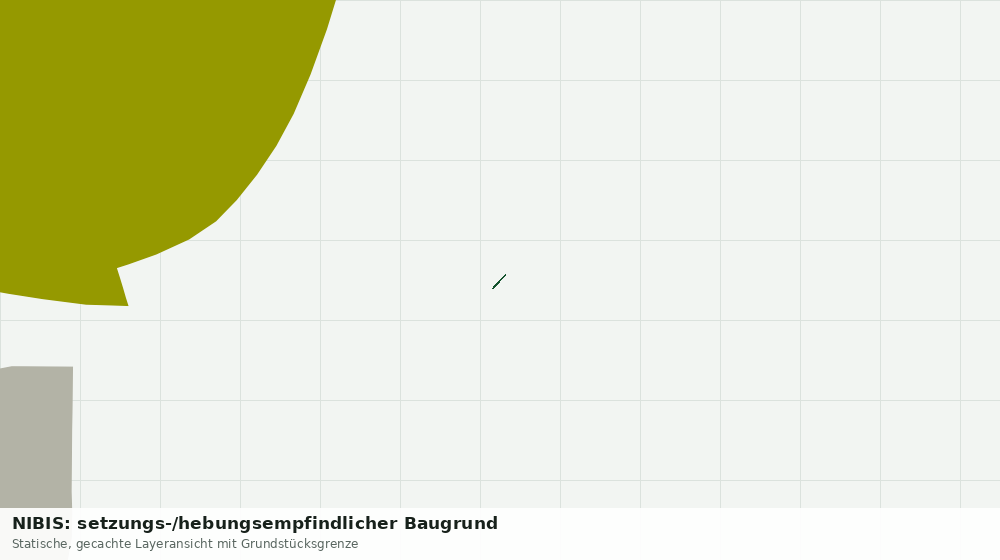 Statische Kartenansicht: NIBIS: setzungs-/hebungsempfindlicher Baugrund