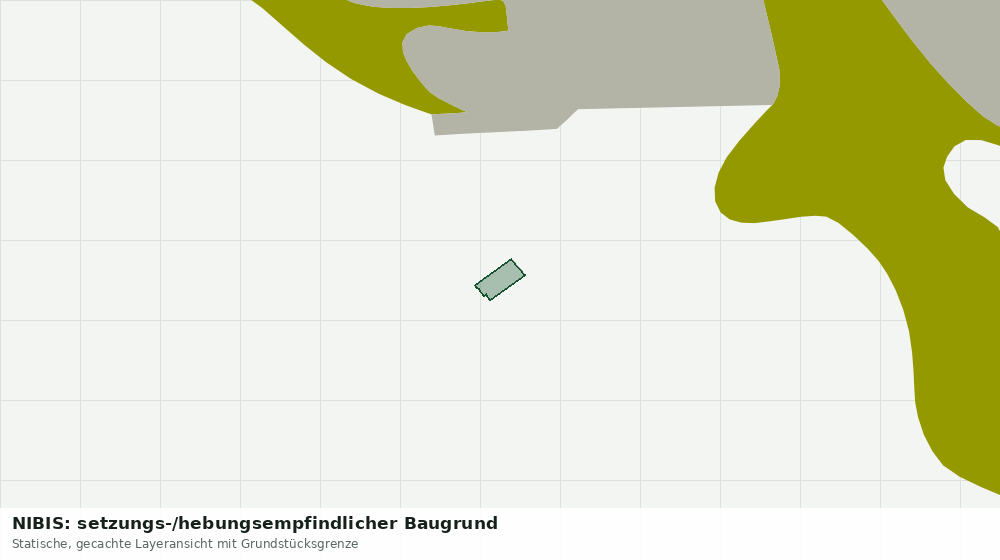 Statische Kartenansicht: NIBIS: setzungs-/hebungsempfindlicher Baugrund