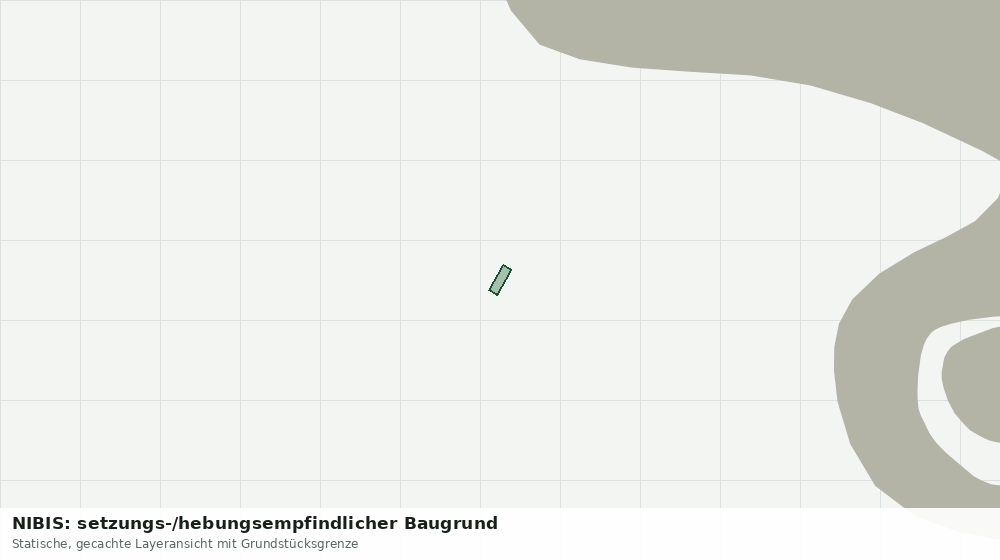 Statische Kartenansicht: NIBIS: setzungs-/hebungsempfindlicher Baugrund