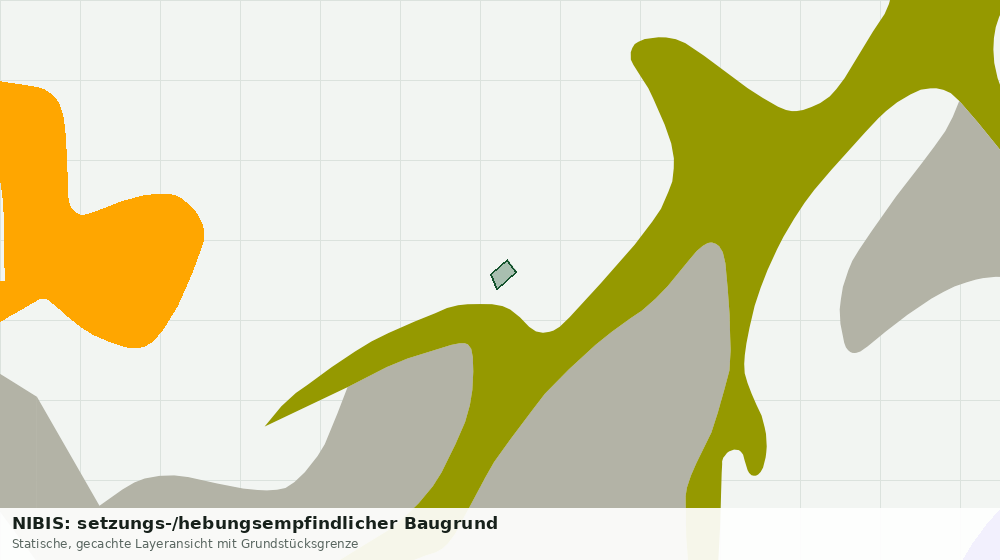 Statische Kartenansicht: NIBIS: setzungs-/hebungsempfindlicher Baugrund