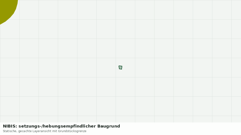 Statische Kartenansicht: NIBIS: setzungs-/hebungsempfindlicher Baugrund