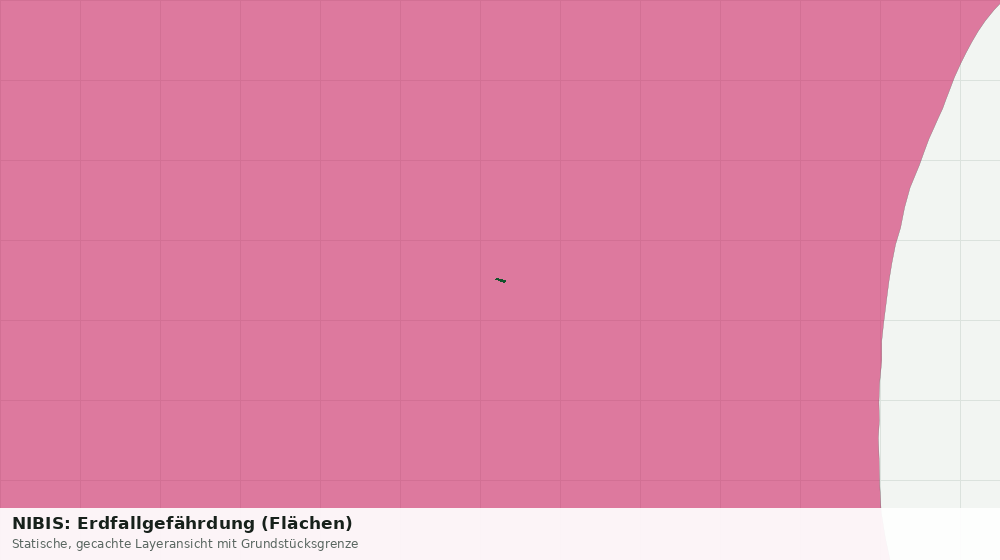 Statische Kartenansicht: NIBIS: Erdfallgefährdung (Flächen)
