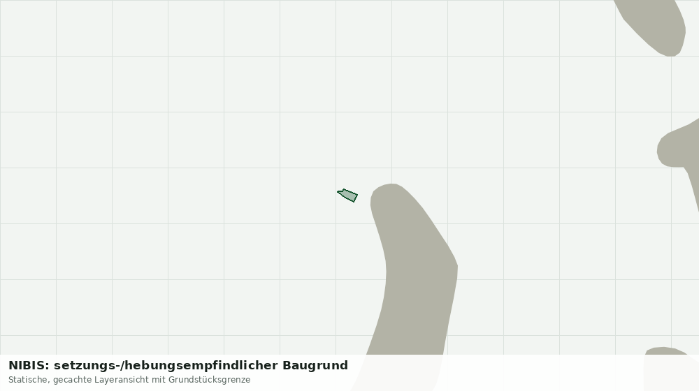 Statische Kartenansicht: NIBIS: setzungs-/hebungsempfindlicher Baugrund