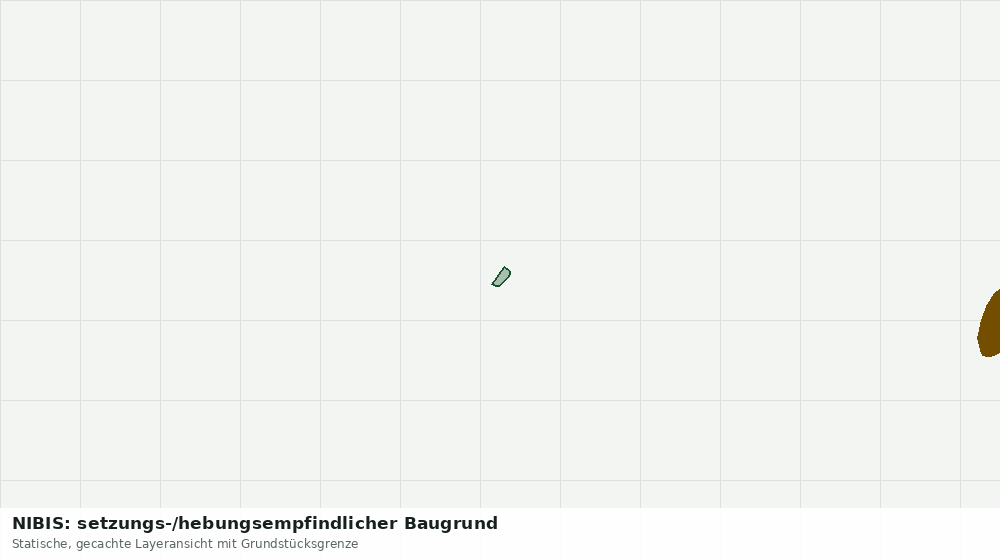 Statische Kartenansicht: NIBIS: setzungs-/hebungsempfindlicher Baugrund