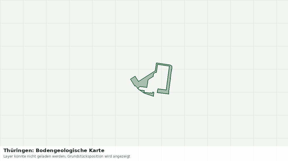 Statische Kartenansicht: Thüringen: Bodengeologische Karte