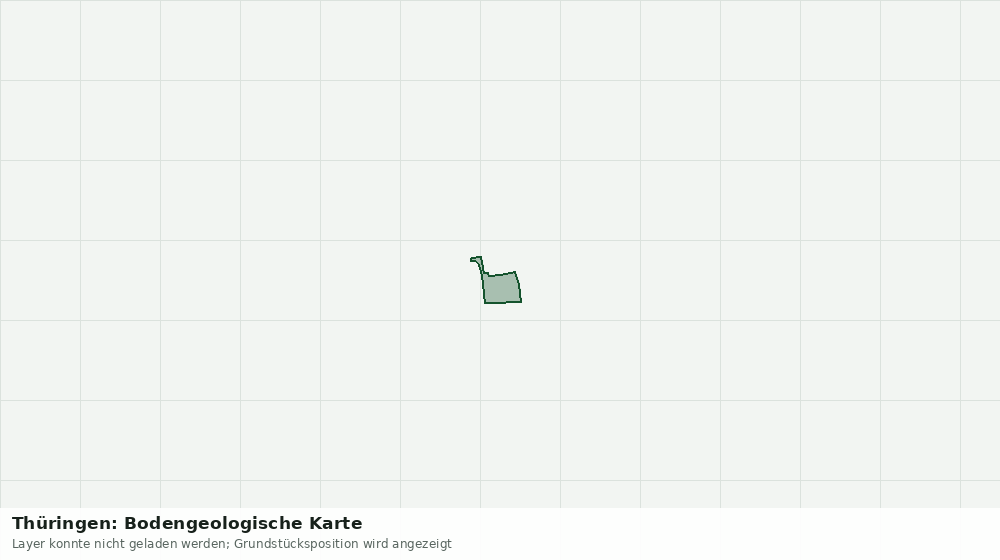 Statische Kartenansicht: Thüringen: Bodengeologische Karte