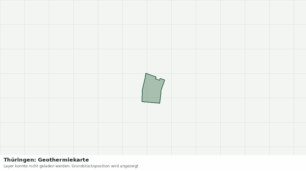 Statische Kartenansicht: Thüringen: Geothermiekarte
