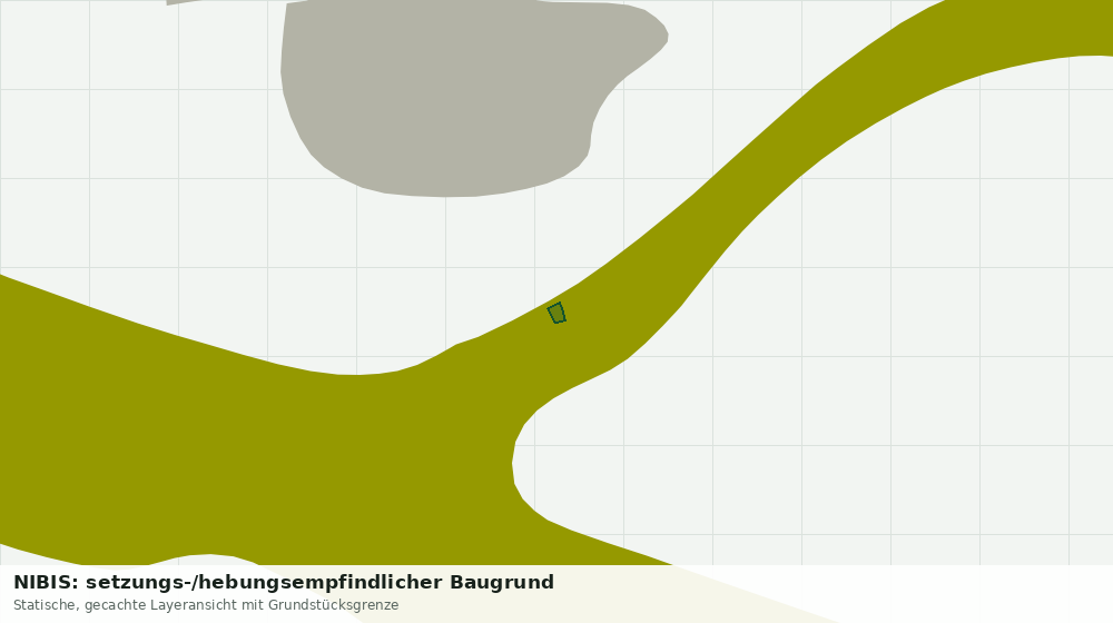 Statische Kartenansicht: NIBIS: setzungs-/hebungsempfindlicher Baugrund
