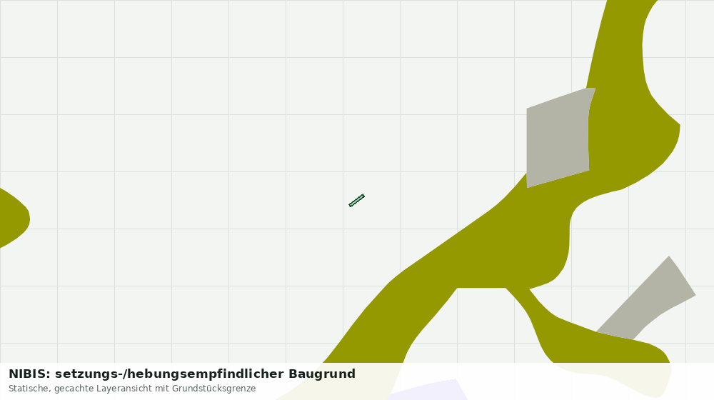 Statische Kartenansicht: NIBIS: setzungs-/hebungsempfindlicher Baugrund