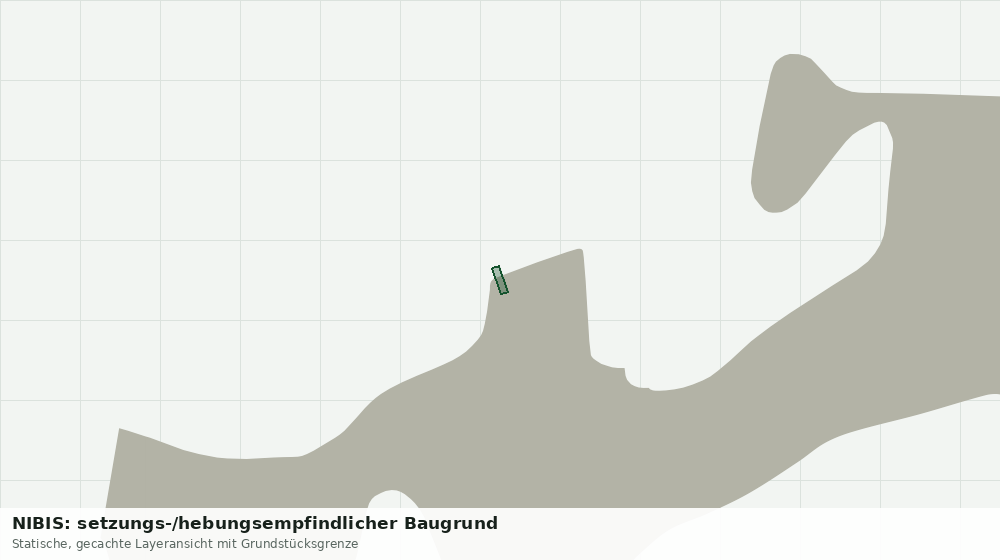 Statische Kartenansicht: NIBIS: setzungs-/hebungsempfindlicher Baugrund