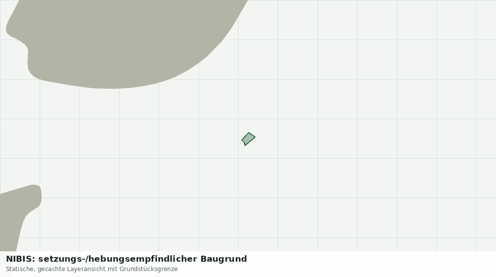 Statische Kartenansicht: NIBIS: setzungs-/hebungsempfindlicher Baugrund