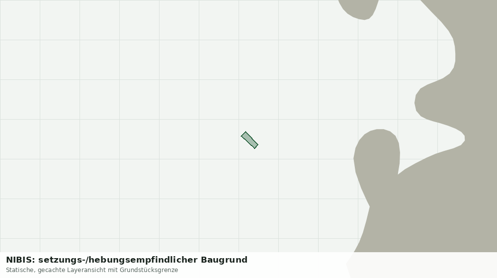 Statische Kartenansicht: NIBIS: setzungs-/hebungsempfindlicher Baugrund