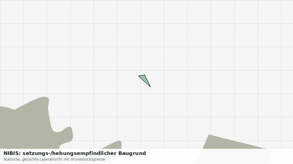 Statische Kartenansicht: NIBIS: setzungs-/hebungsempfindlicher Baugrund
