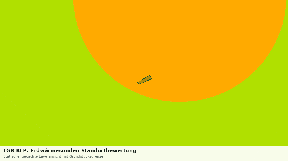 Statische Kartenansicht: LGB RLP: Erdwärmesonden Standortbewertung