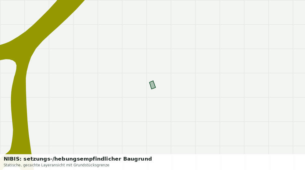 Statische Kartenansicht: NIBIS: setzungs-/hebungsempfindlicher Baugrund