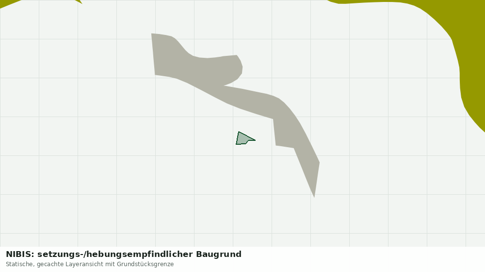 Statische Kartenansicht: NIBIS: setzungs-/hebungsempfindlicher Baugrund