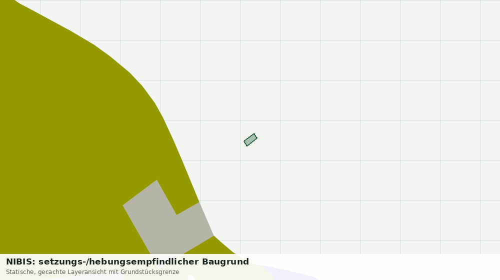 Statische Kartenansicht: NIBIS: setzungs-/hebungsempfindlicher Baugrund