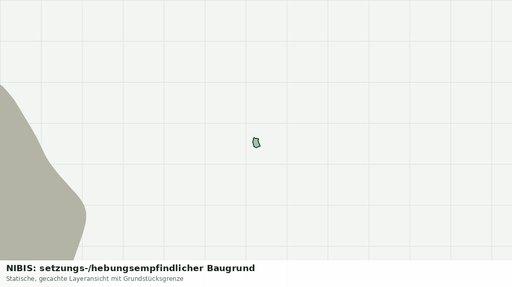 Statische Kartenansicht: NIBIS: setzungs-/hebungsempfindlicher Baugrund
