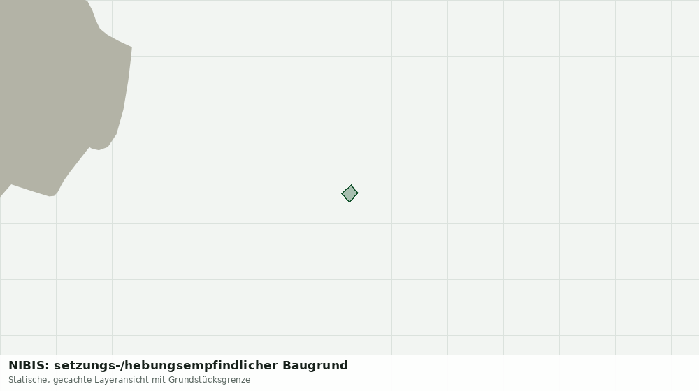 Statische Kartenansicht: NIBIS: setzungs-/hebungsempfindlicher Baugrund