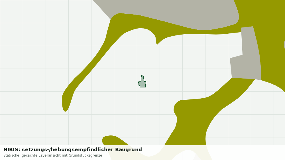 Statische Kartenansicht: NIBIS: setzungs-/hebungsempfindlicher Baugrund
