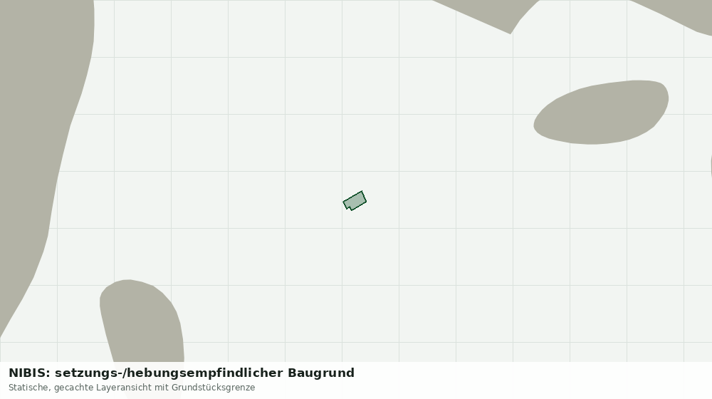 Statische Kartenansicht: NIBIS: setzungs-/hebungsempfindlicher Baugrund