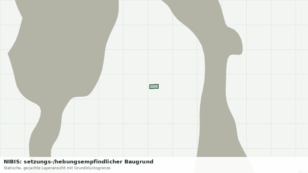 Statische Kartenansicht: NIBIS: setzungs-/hebungsempfindlicher Baugrund