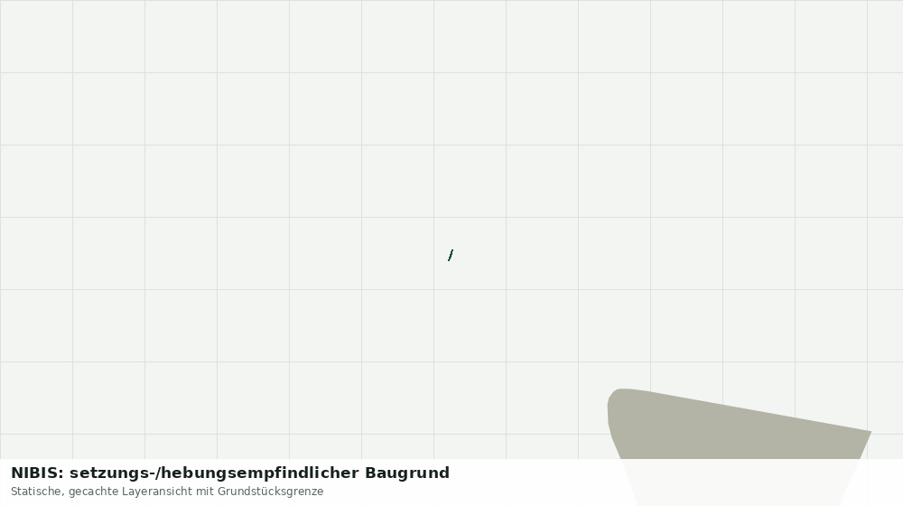Statische Kartenansicht: NIBIS: setzungs-/hebungsempfindlicher Baugrund