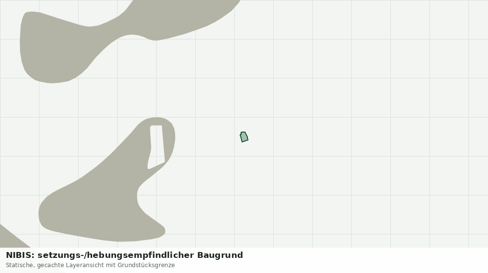 Statische Kartenansicht: NIBIS: setzungs-/hebungsempfindlicher Baugrund