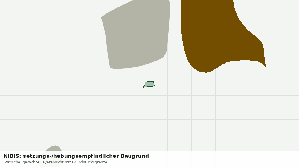 Statische Kartenansicht: NIBIS: setzungs-/hebungsempfindlicher Baugrund