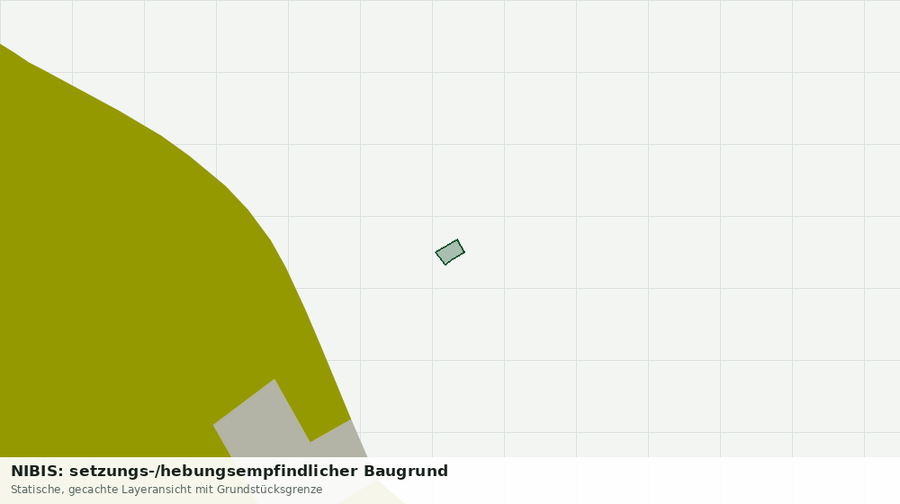 Statische Kartenansicht: NIBIS: setzungs-/hebungsempfindlicher Baugrund