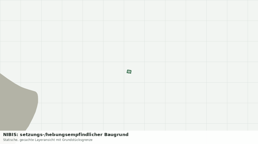 Statische Kartenansicht: NIBIS: setzungs-/hebungsempfindlicher Baugrund