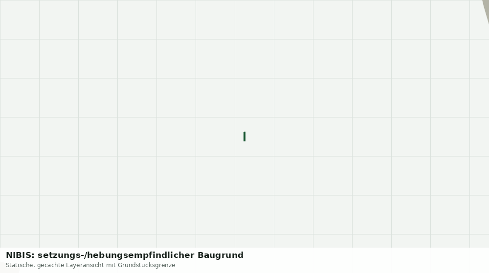 Statische Kartenansicht: NIBIS: setzungs-/hebungsempfindlicher Baugrund