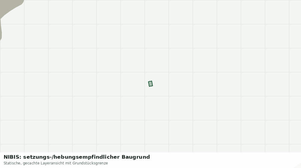 Statische Kartenansicht: NIBIS: setzungs-/hebungsempfindlicher Baugrund