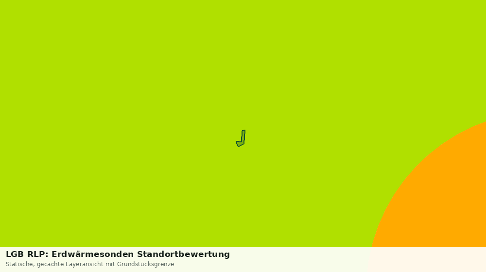 Statische Kartenansicht: LGB RLP: Erdwärmesonden Standortbewertung