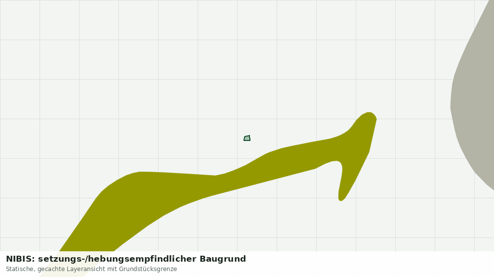 Statische Kartenansicht: NIBIS: setzungs-/hebungsempfindlicher Baugrund