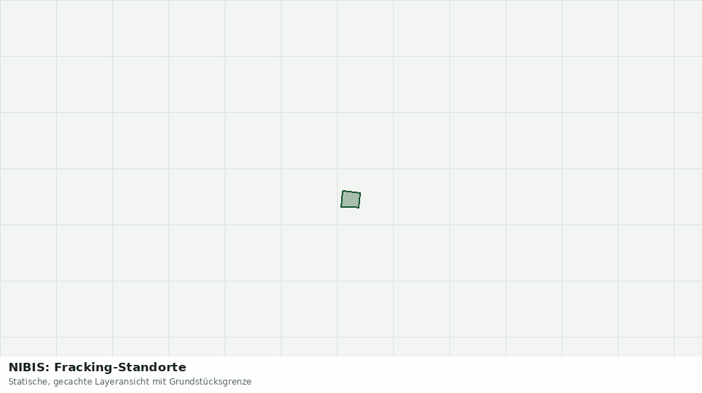 Statische Kartenansicht: NIBIS: Fracking-Standorte