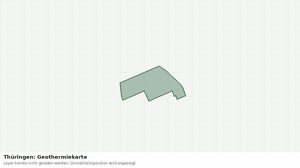 Statische Kartenansicht: Thüringen: Geothermiekarte