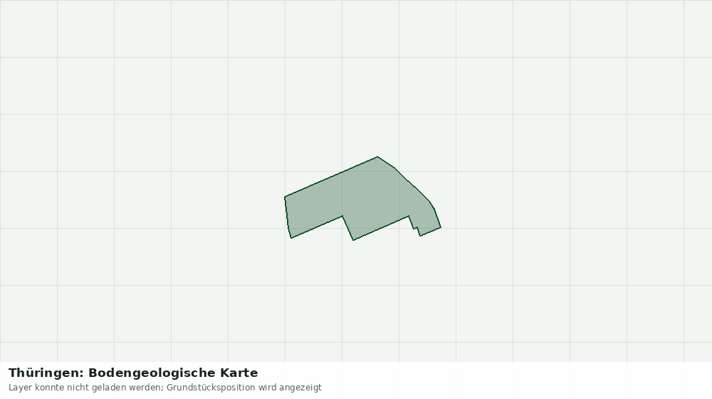 Statische Kartenansicht: Thüringen: Bodengeologische Karte